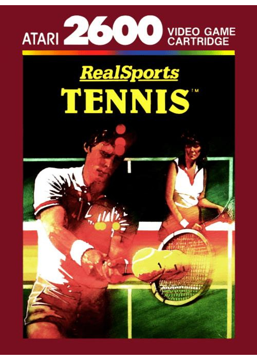 RealSports Tennis Atari 2600 (Used)