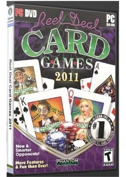 Reel Deal Card Games 2011 PC (Used)