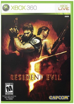 Resident Evil 5 steelbook XBOX 360 (Used)