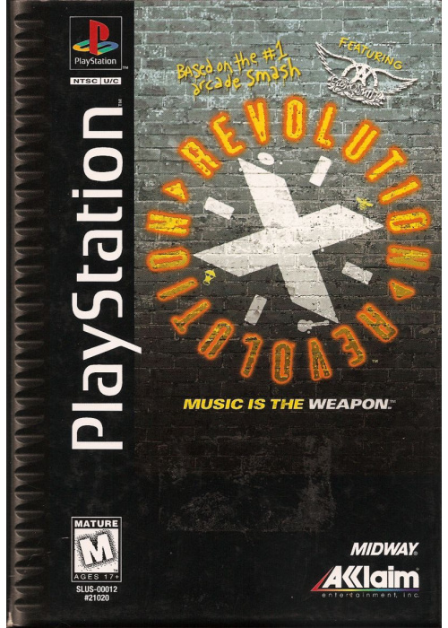 Revolution X - Music is the Weapon PS1 (Used)