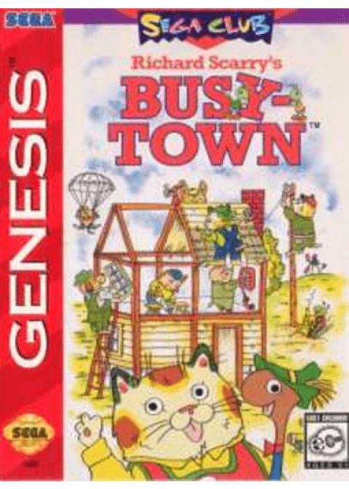 Richard Scarry's Busytown Sega Mega Drive (Used)