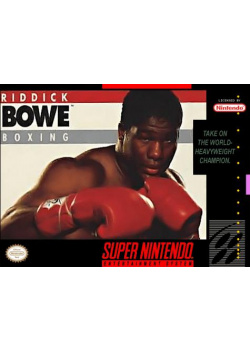 Riddick Bowe Boxing SNES (Used)