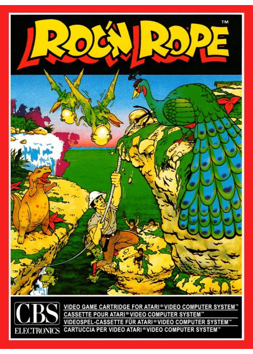 Roc 'n Rope Atari 2600 (Used)