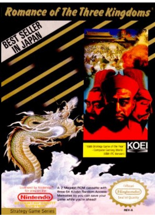 Romance of The Three Kingdoms NES (Used)