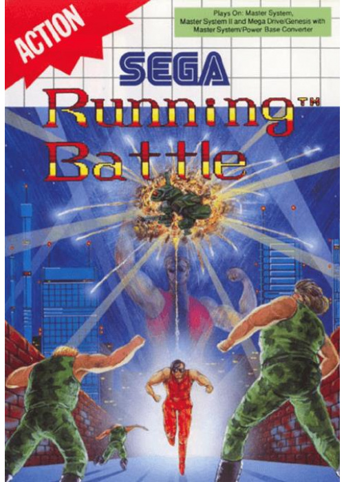 Running Battle Sega Master System (Used)