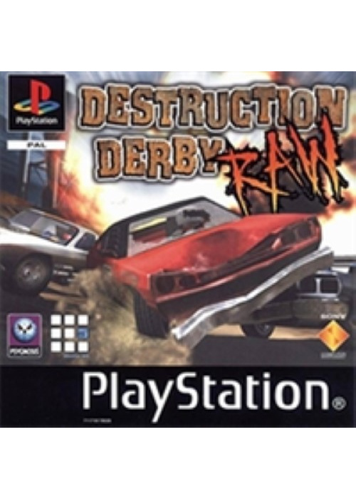 Destruction Derby Raw PS1 (Used)