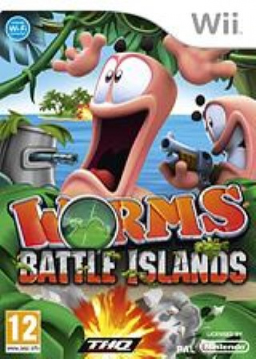 Worms Battle Islands Wii (Used)