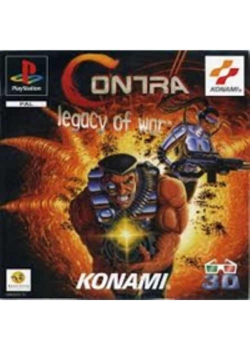 Contra - Legacy of War PS1 (Used)