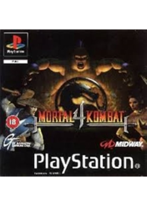 Mortal Kombat 4 PS1 (Used)