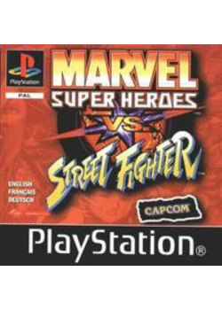 Marvel Super Heroes vs. Street Fighter PS1 (Used)