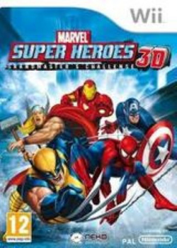 Marvel Super Heroes 3D Grandmaster's Challenge Wii (Used)