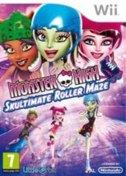 Monster High Skultimate Roller Maze Wii (Used)