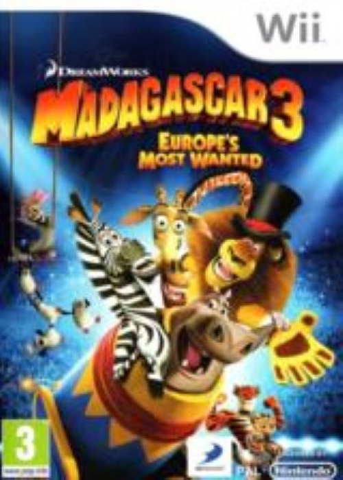 Madagascar 3 Europe's Most Wanted Wii (Used)