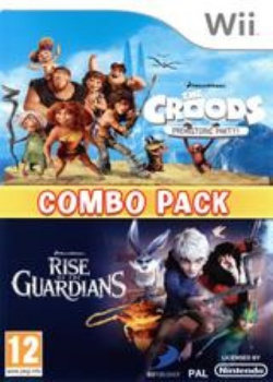 DreamWorks The Croods Prehistoric Party! & Rise of the Guardians Combo Pack Wii (Used)