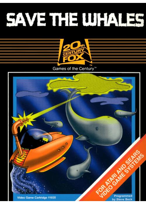Save the Whales Atari 2600 (Used)