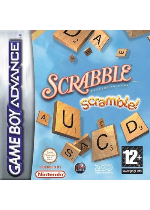 Scrabble Scramble! Game Boy Advance (Used)