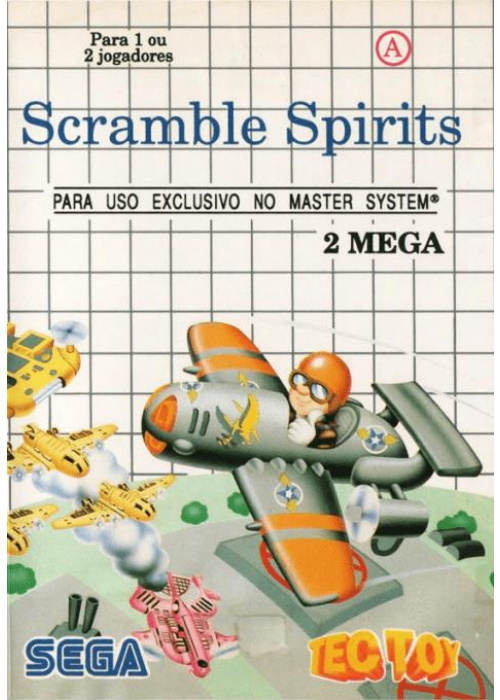 Scramble Spirits Sega Master System (Used)