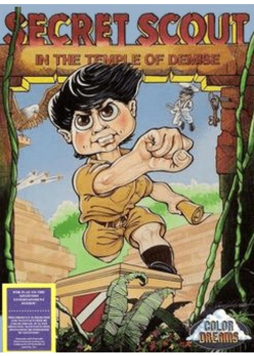 Secret Scout in the Temple of Demise NES (Used)