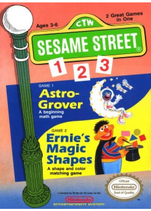 Sesame Street - 123 NES (Used)
