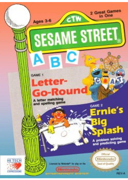 Sesame Street - ABC NES (Used)