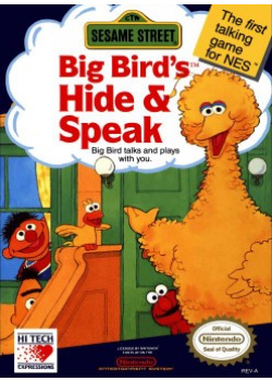 Sesame Street - Big Bird's Hide & Speak NES (Used)