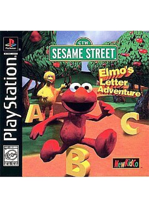 Sesame Street - Elmo's Letter Adventure PS1 (Used)