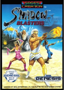 Shadow Blasters Sega Mega Drive (Used)