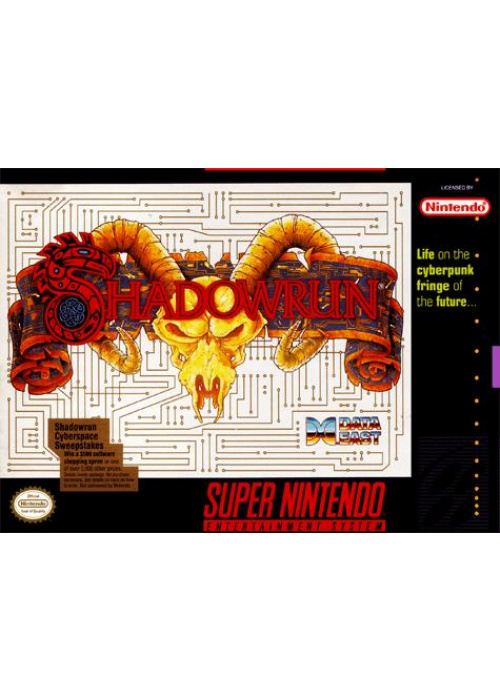 Shadowrun SNES (Used)