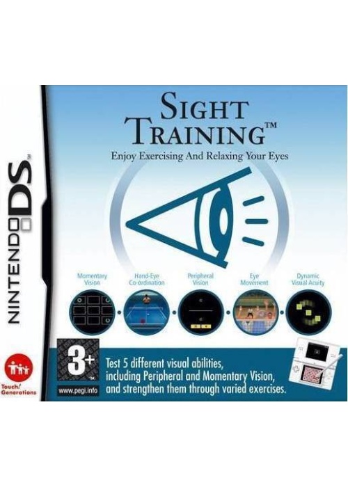 Sight Training - Enjoy Exercising And Relaxing Your Eyes DS (Used)