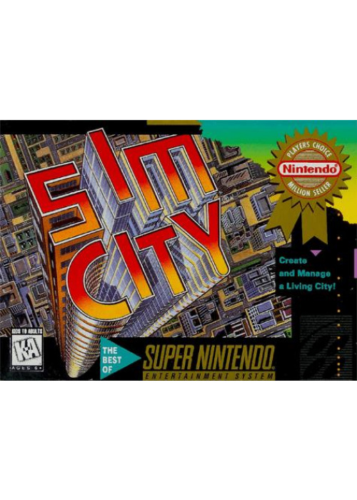 Sim City SNES (Used)