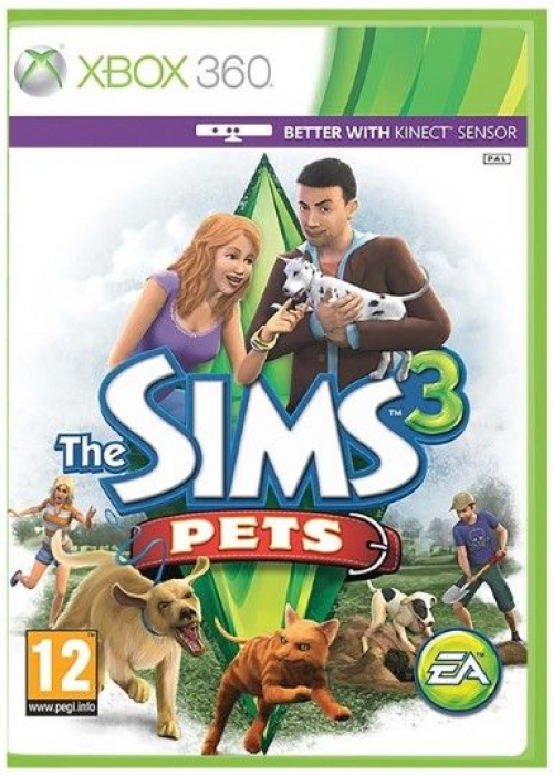 Sims 3 Pets XBOX 360 (Used)