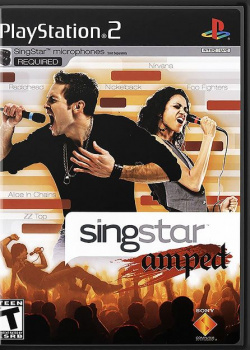 SingStar Amped PS2 (Used)