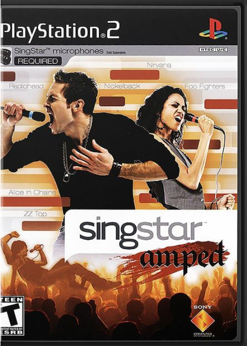SingStar Amped PS2 (Used)