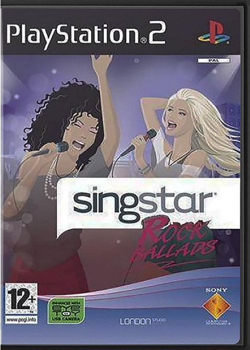 SingStar Rock Ballads PS2 (Used)