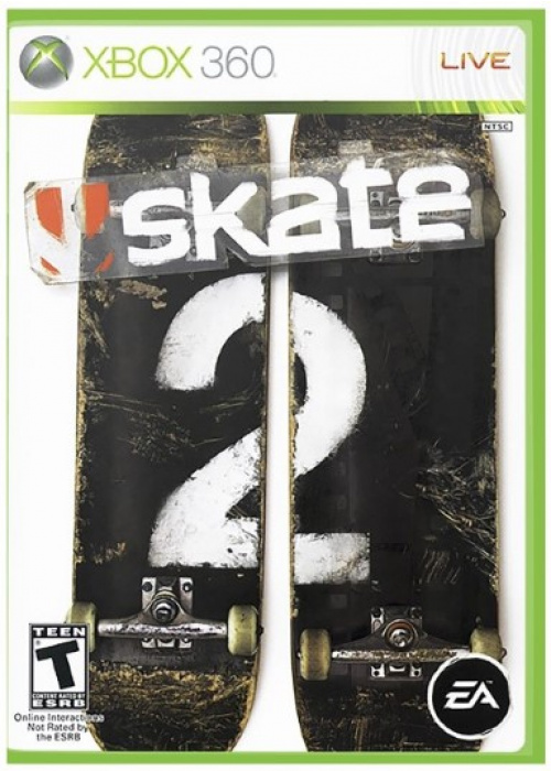 Skate 2 XBOX 360 (Used) PRINTED COVER