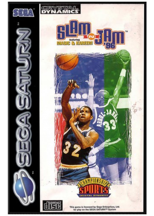 Slam 'n Jam '96 featuring Magic & Kareem - Signature Edition Sega Saturn (Used)