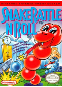 Snake Rattle N Roll NES (Used)
