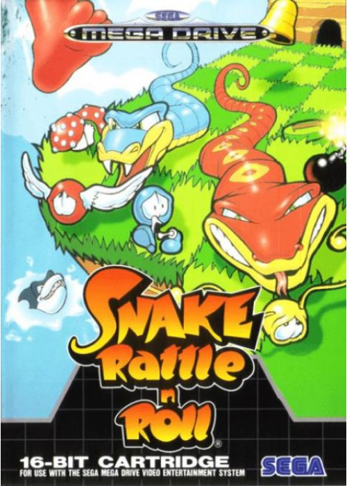 Snake Rattle n Roll Sega Mega Drive (Used)