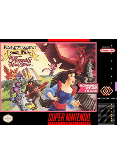 Snow White in Happily Ever After SNES (Used)