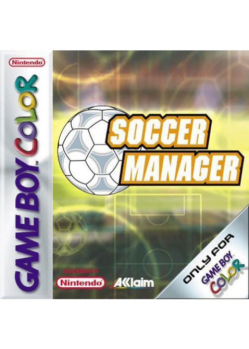 Soccer Manager Game Boy Color (Used)