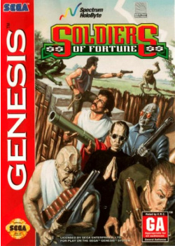 Soldiers of Fortune Sega Mega Drive (Used)