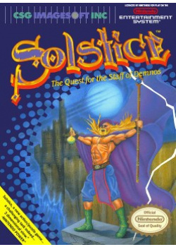 Solstice - The Quest for the Staff of Demnos NES (Used)
