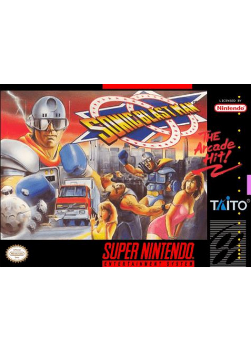 Sonic Blast Man SNES (Used)