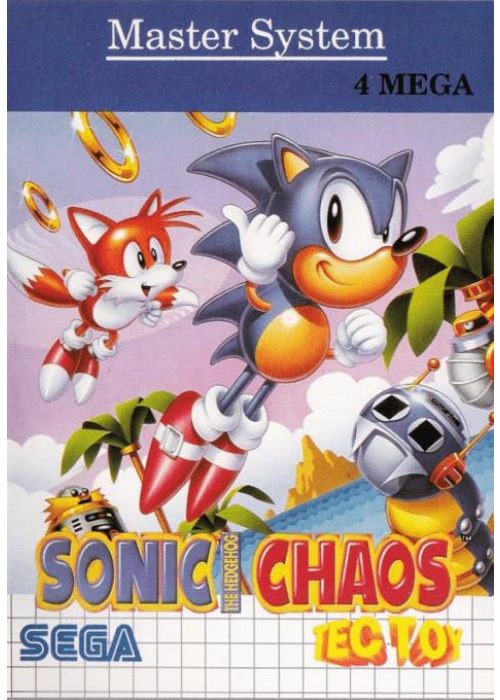 Sonic Chaos Sega Master System (Used)