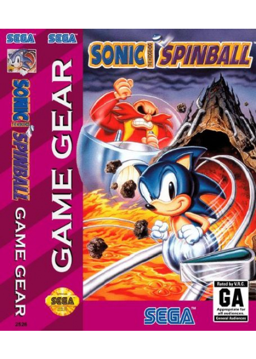 Sonic Spinball Sega Game Gear (Used)