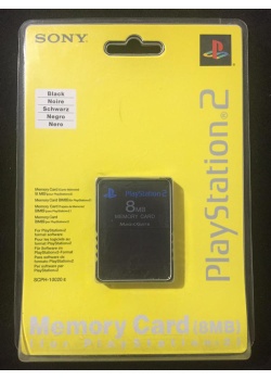Sony Playstation 2 Memory Card 8MB Black (NEW)