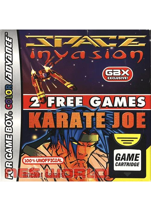 Space Invasion & Karate Joe Game Boy Color (Used)