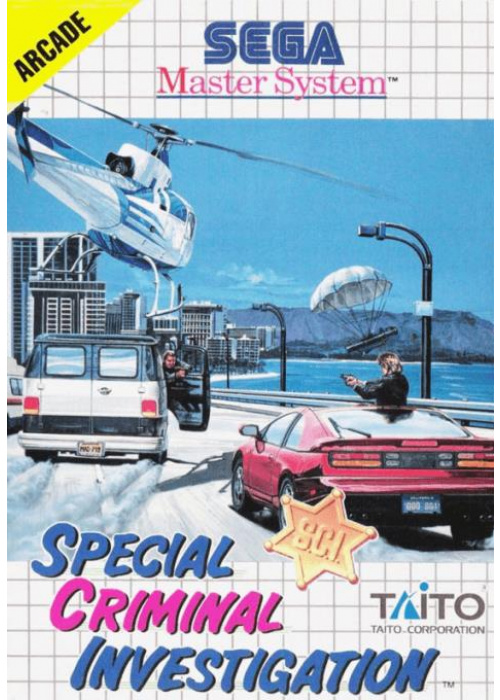 Special Criminal Investigation Sega Master System (Used)