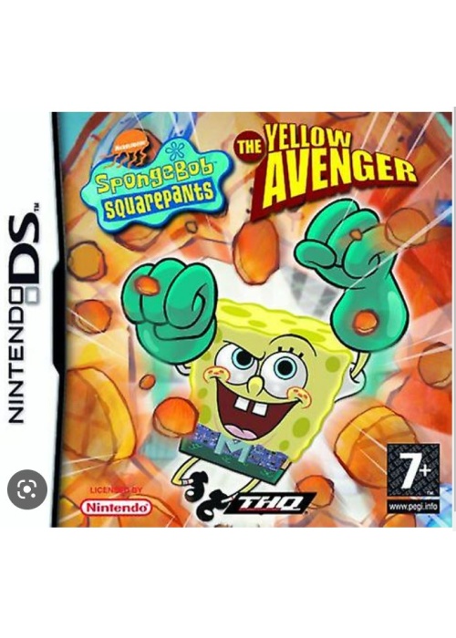SpongeBob SquarePants - The Yellow Avenger DS (Used)