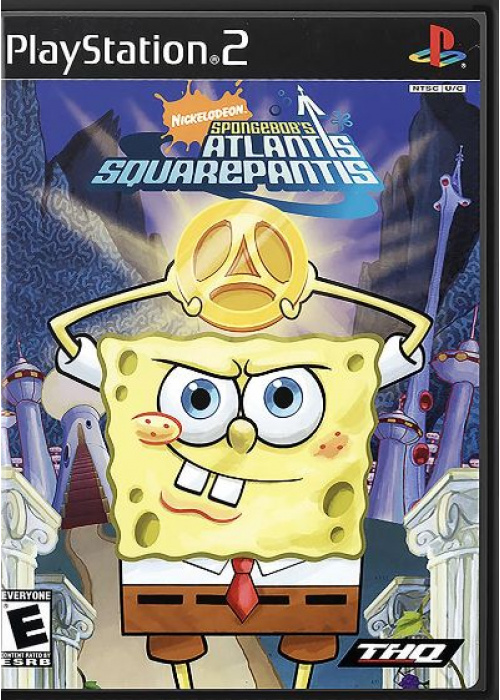 SpongeBob's Atlantis SquarePantis PS2 (Used)